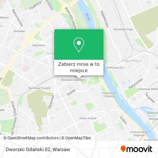 Mapa Dworzec Gdański 02