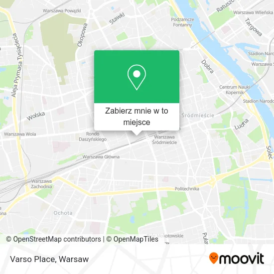 Mapa Varso Place