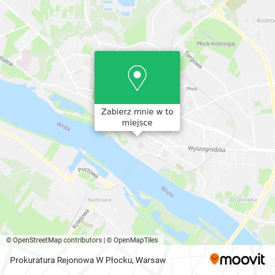 Mapa Prokuratura Rejonowa W Płocku