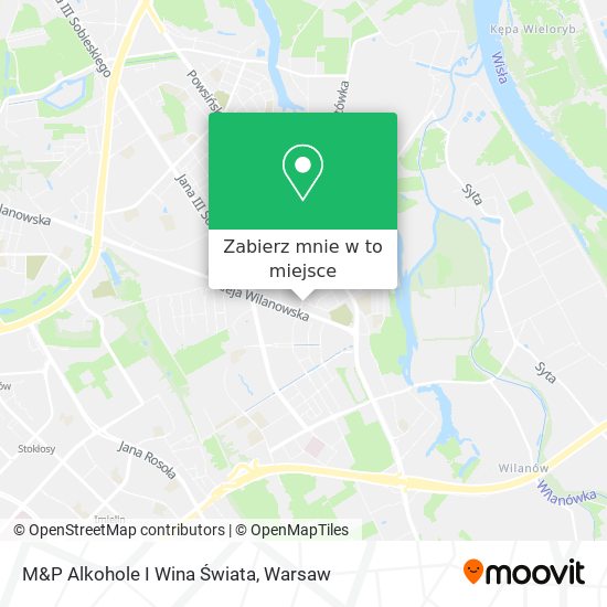 Mapa M&P Alkohole I Wina Świata