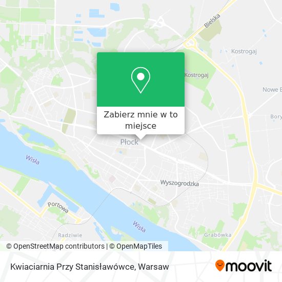 Mapa Kwiaciarnia Przy Stanisławówce