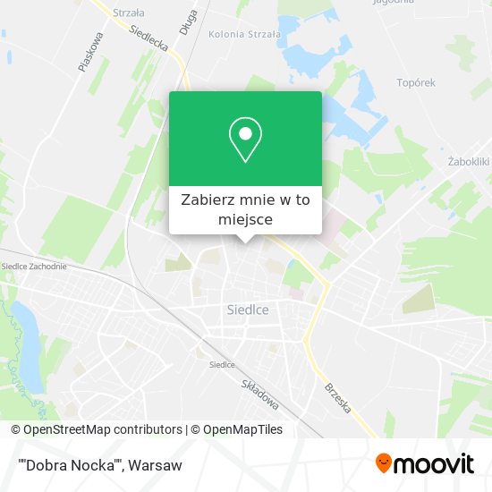 Mapa ""Dobra Nocka""