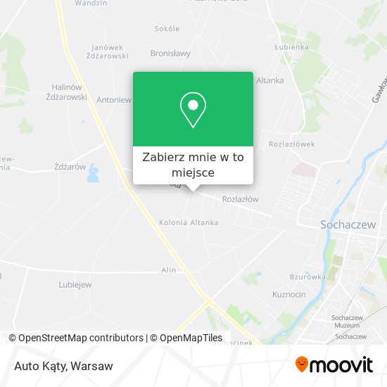 Mapa Auto Kąty