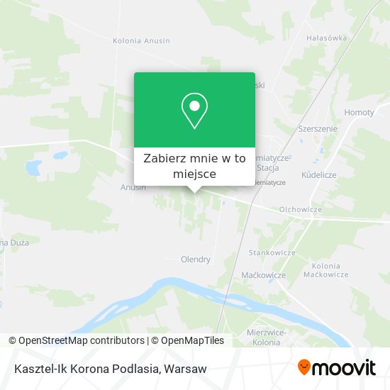 Mapa Kasztel-Ik Korona Podlasia