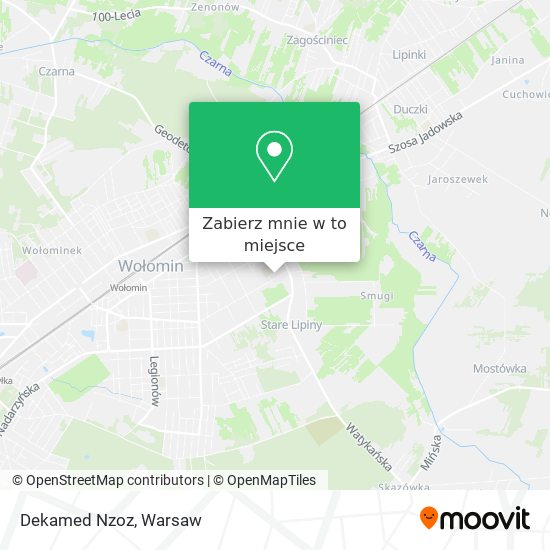 Mapa Dekamed Nzoz