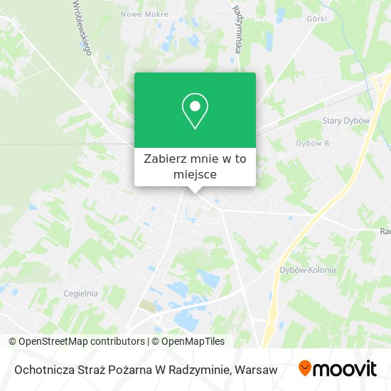 Mapa Ochotnicza Straż Pożarna W Radzyminie