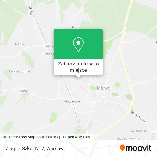 Mapa Zespół Szkół Nr 2