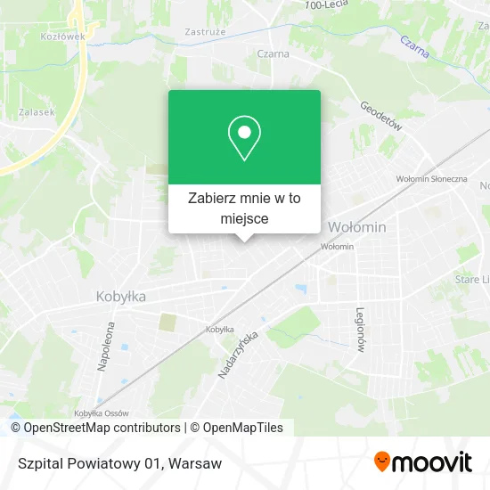 Mapa Szpital Powiatowy 01