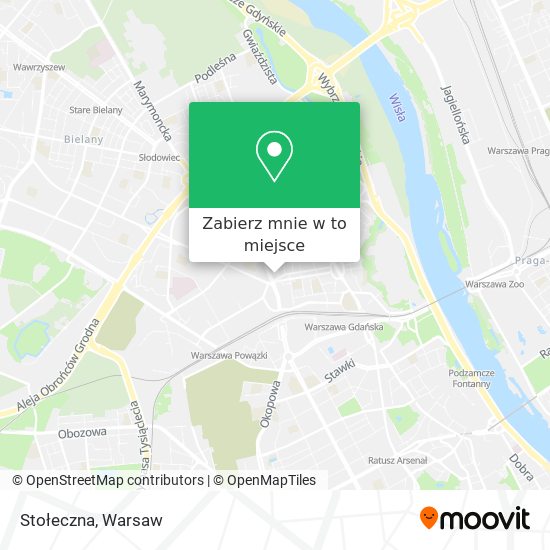 Mapa Stołeczna