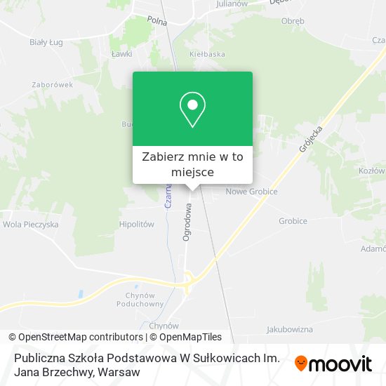 Mapa Publiczna Szkoła Podstawowa W Sułkowicach Im. Jana Brzechwy