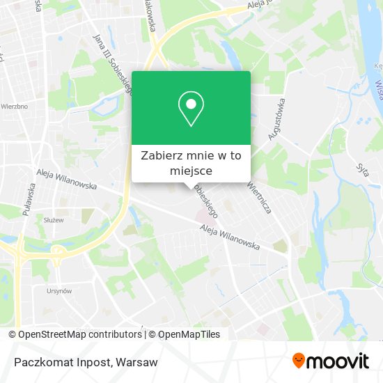 Mapa Paczkomat Inpost