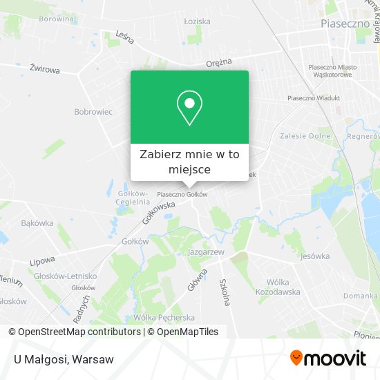 Mapa U Małgosi