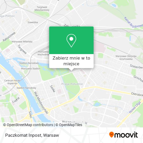 Mapa Paczkomat Inpost