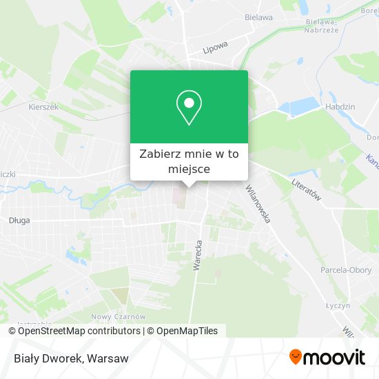 Mapa Biały Dworek