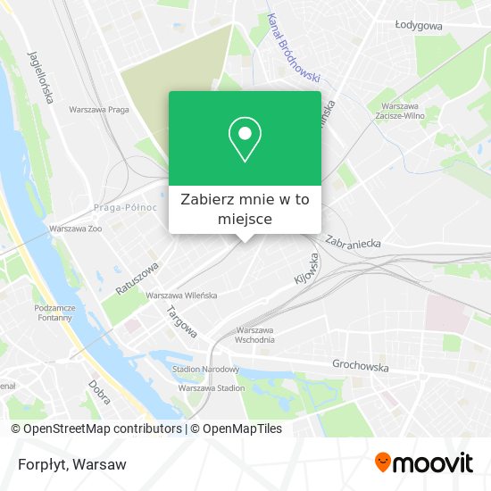 Mapa Forpłyt