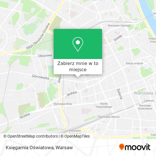 Mapa Księgarnia Oświatowa