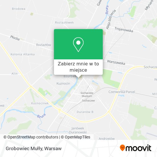 Mapa Grobowiec Mułły