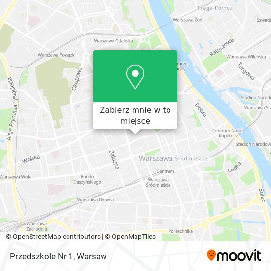 Mapa Przedszkole Nr 1