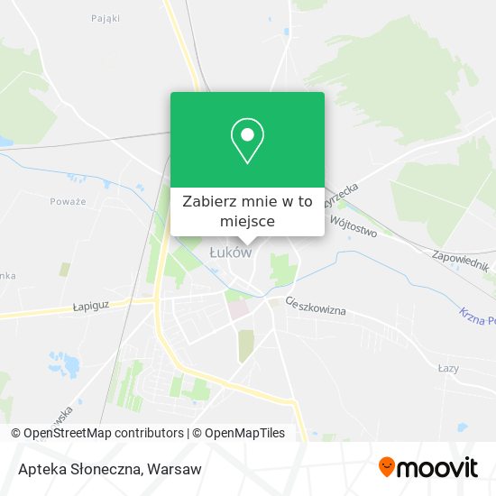 Mapa Apteka Słoneczna