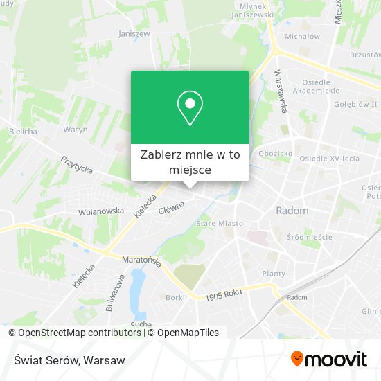 Mapa Świat Serów