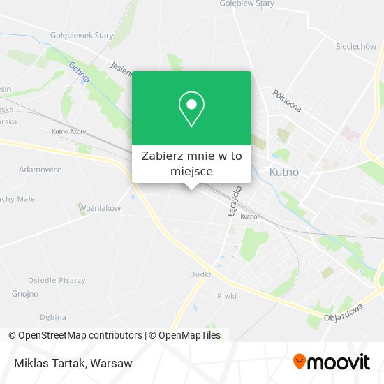 Mapa Miklas Tartak