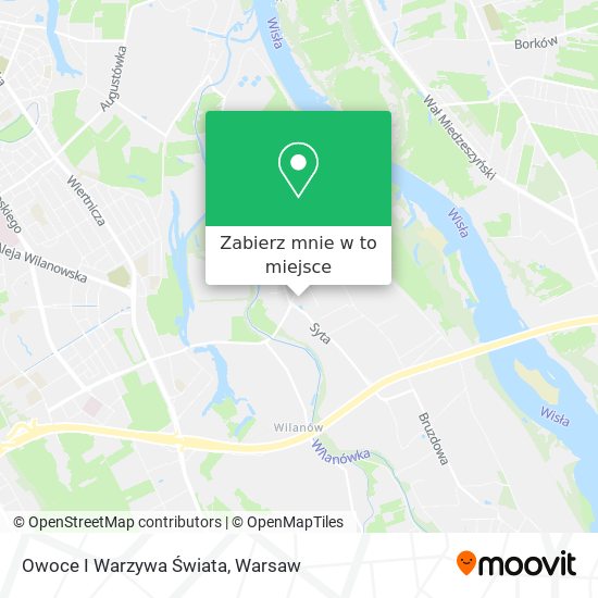 Mapa Owoce I Warzywa Świata