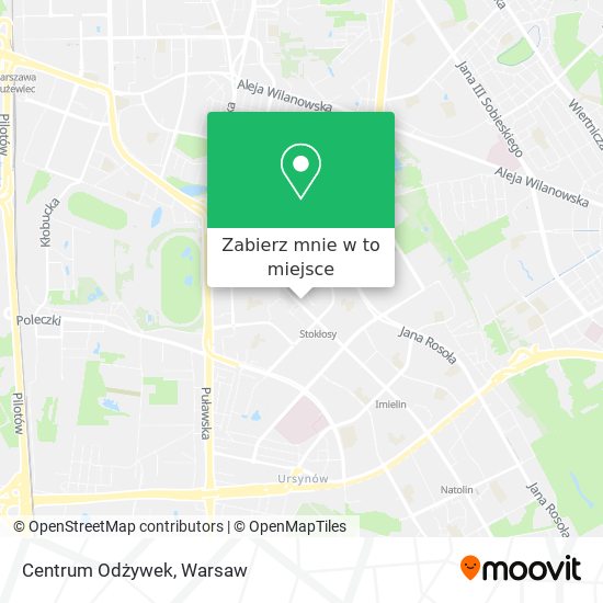 Mapa Centrum Odżywek