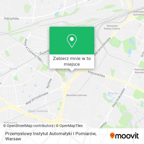 Mapa Przemysłowy Instytut Automatyki I Pomiarów