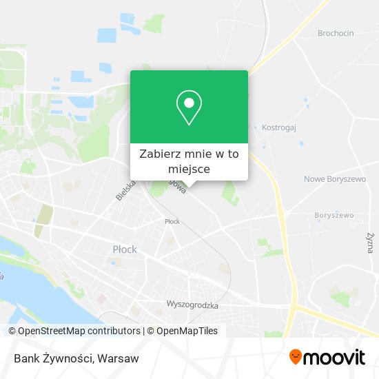 Mapa Bank Żywności