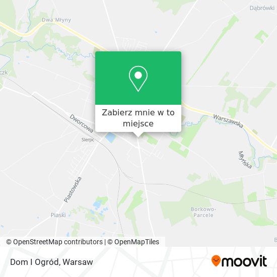 Mapa Dom I Ogród