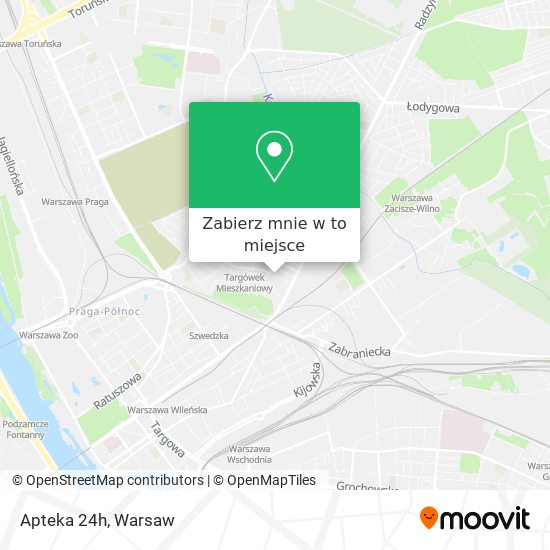 Mapa Apteka 24h