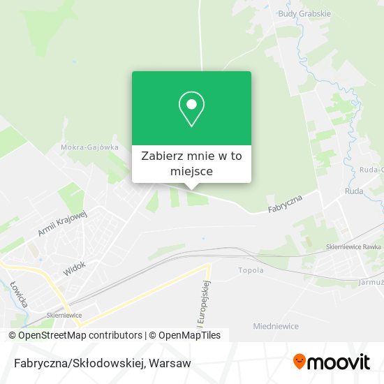 Mapa Fabryczna/Skłodowskiej