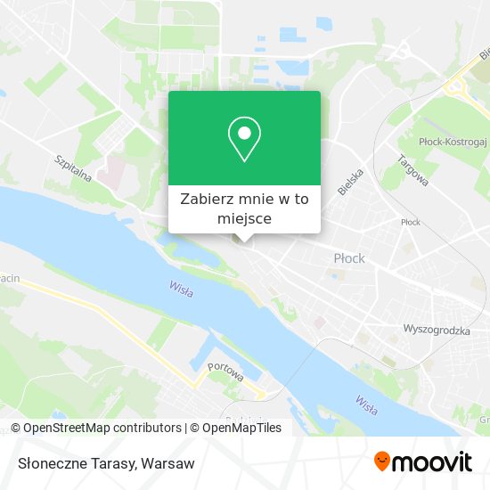 Mapa Słoneczne Tarasy