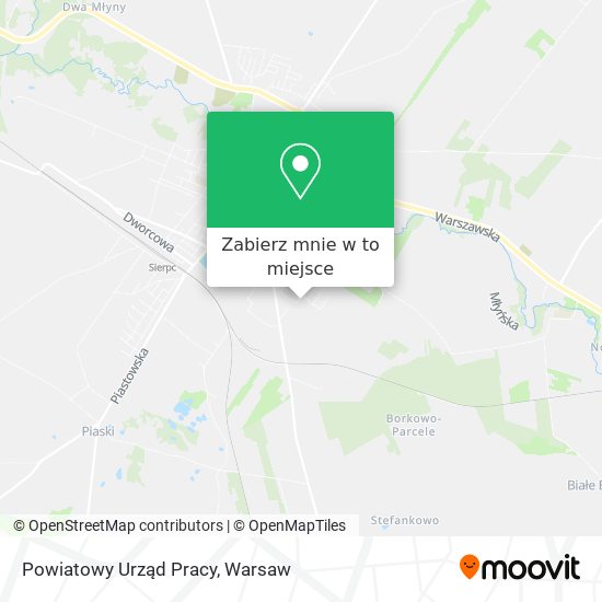 Mapa Powiatowy Urząd Pracy