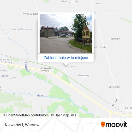 Mapa Klewków I