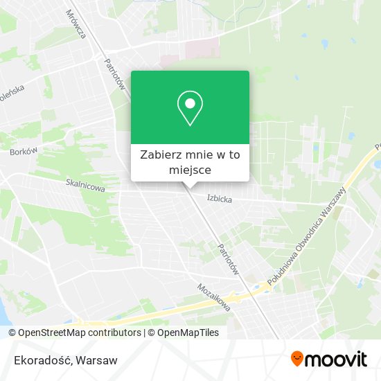 Mapa Ekoradość