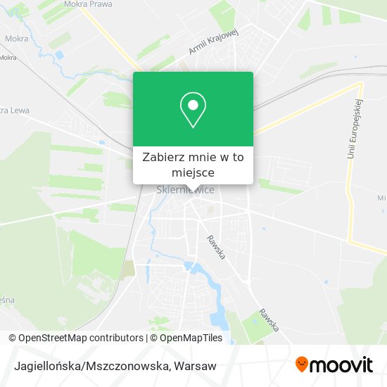 Mapa Jagiellońska/Mszczonowska