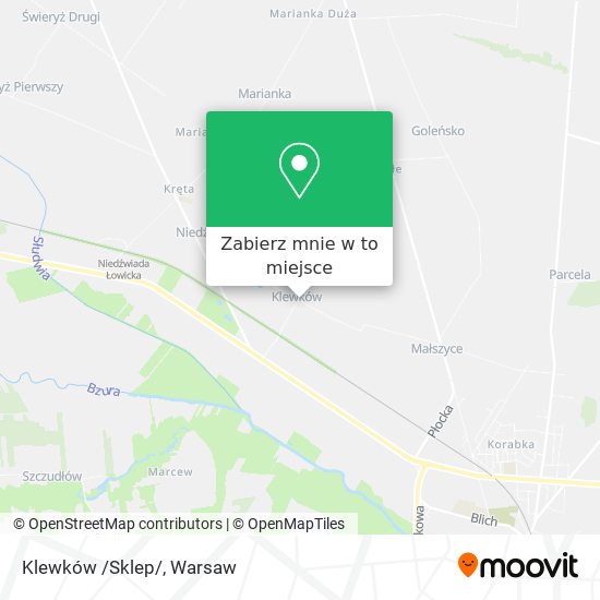 Mapa Klewków /Sklep/