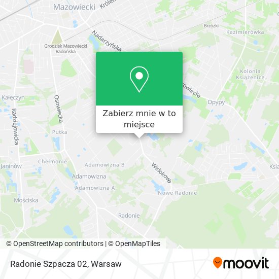 Mapa Radonie Szpacza 02