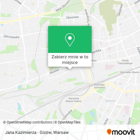 Mapa Jana Kazimierza - Gizów