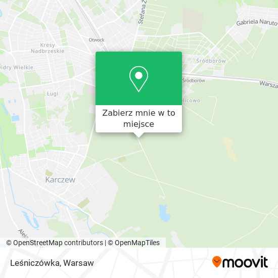 Mapa Leśniczówka