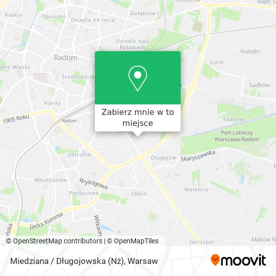 Mapa Miedziana / Długojowska (Nż)