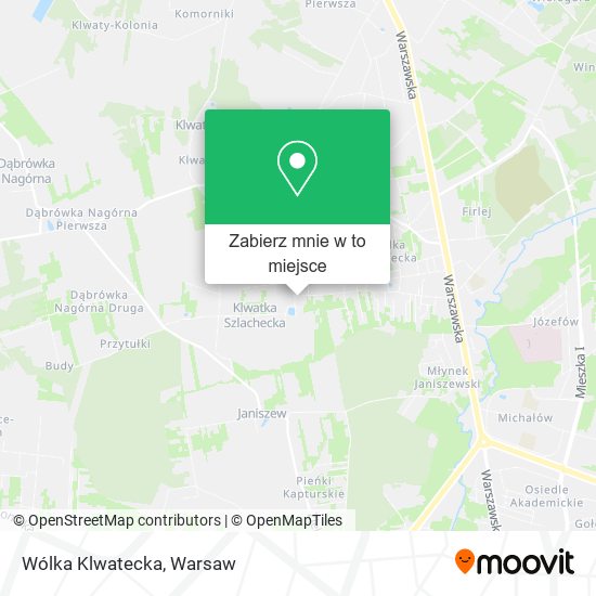 Mapa Wólka Klwatecka