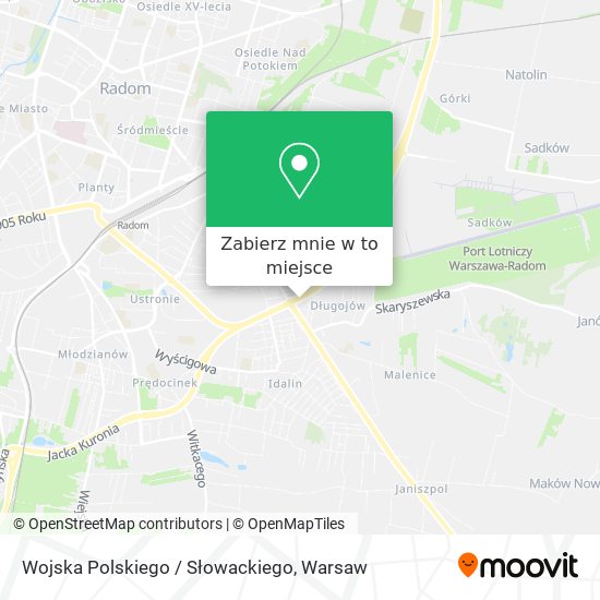 Mapa Wojska Polskiego / Słowackiego