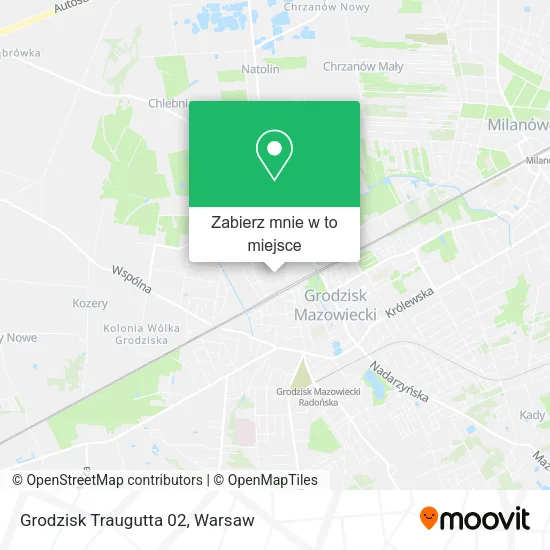 Mapa Grodzisk Traugutta 02