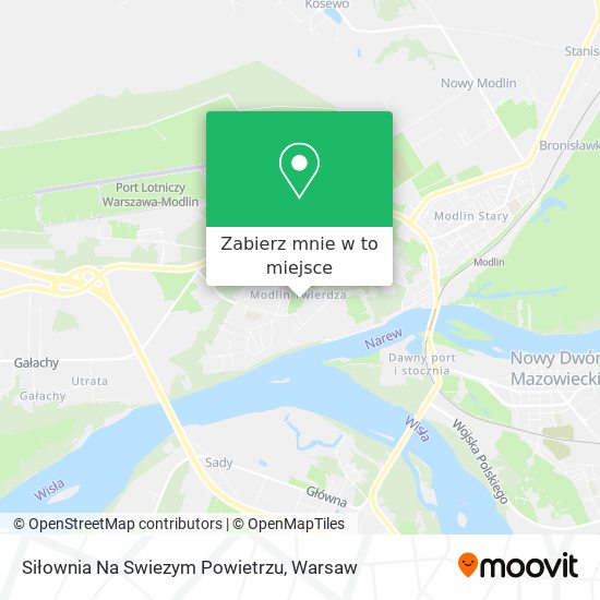 Mapa Siłownia Na Swiezym Powietrzu