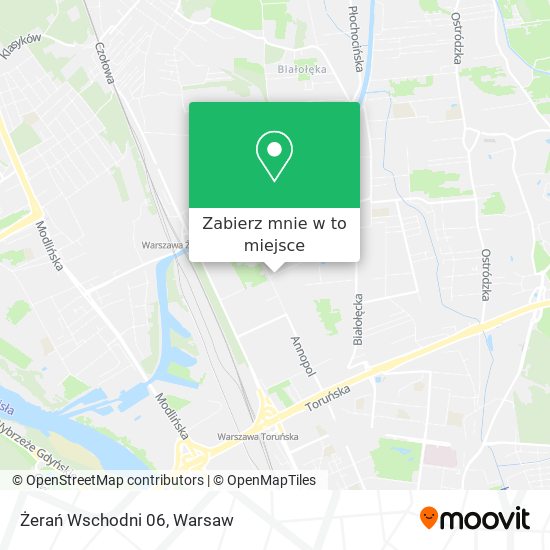 Mapa Żerań Wschodni 06