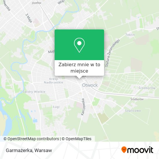 Mapa Garmażerka