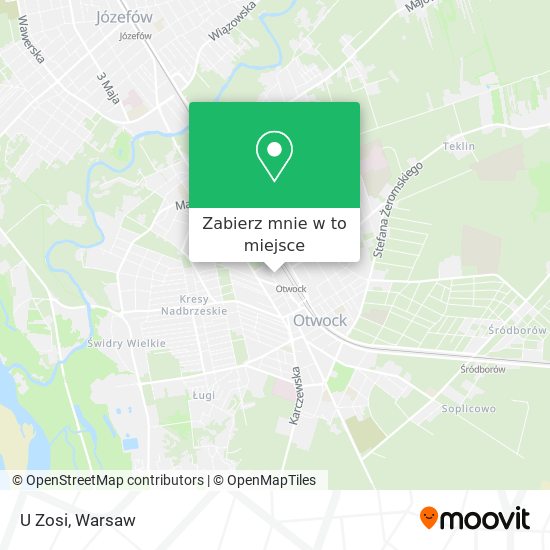 Mapa U Zosi