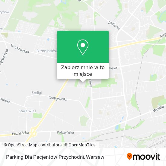 Mapa Parking Dla Pacjentów Przychodni